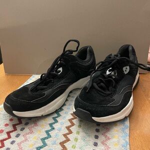 Ryka black and white sneakers, only worn once. Size women’s 10